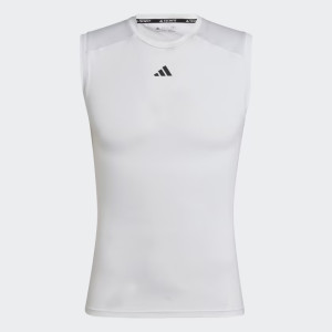 CAMISETA REGATA ADIDAS TECHFIT HD3529 BR/PR