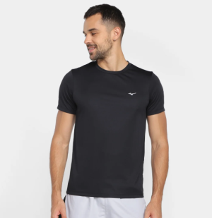 CAMISA MIZUNO MANGA CURTA RUN SPARK 2 MIMSR4655 PR