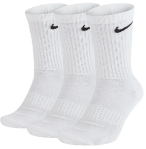 MEIA NIKE 3 PARES CANO LONGO BR/PR 100