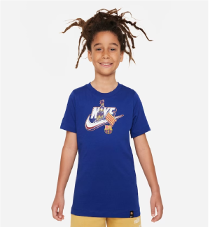 CAMISA NIKE MASCULINA INFANTIL BARCELONA INFANTIL  FD1115 MH/BR 455