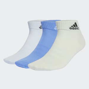 MEIA ADIDAS 3 PARES SPORTWEAR C/C 2/24 IC1288 AZ/VD/AZ CL