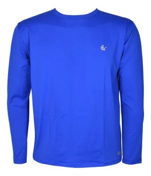 CAMISA GINGA FEMININA MANGA LONGA  PASSEIO UV 90.300 AZ