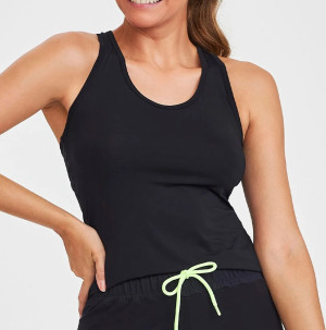 CAMISETA REGATA CAJUBRASIL FEMININA COSTAS TULE 012018 PR 001