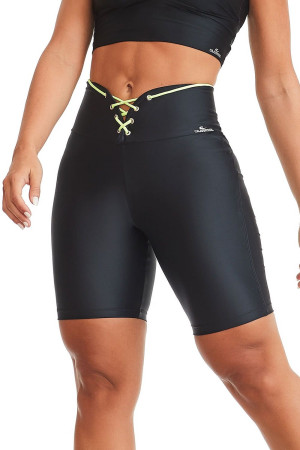 BERMUDA CAJUBRASIL FEMININA ATLETIKA INFINITE 009032 PR/VD LM 001