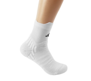 MEIA ADIDAS CANO MEDIO BR/PR