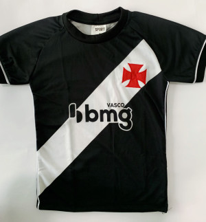 KIT GINGA INFANTIL VASCO PR/BR 43