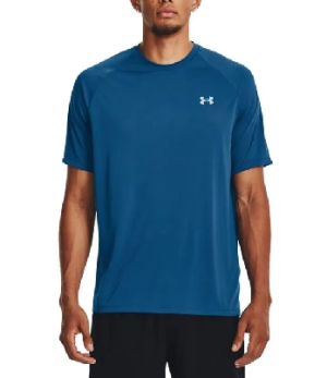 CAMISA UNDER ARMOUR MASCULINA TECH REFLECTIVE 1377054 AZ/PT 419
