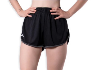 SHORT UNDER ARMOUR FEMININO TECH MESH 1374655 PR/PT 001