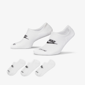 MEIA NIKE 3 PARES SEM CANO DN3314 BR/PR 100