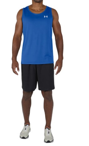 CAMISETA REGATA UNDER ARMOUR TECH 2.0 TANK AZ/BR 899