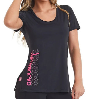 CAMISA CAJUBRASIL FEMININA T-SHIRT COMPRESS 1/23 011103 PR