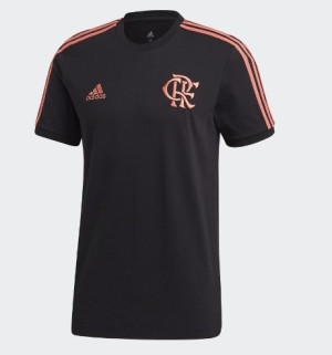 CAMISA ADIDAS MASCULINA CASUAL FLAMENGO PR/RS