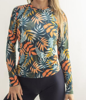 CAMISA GINGA FEMININA MANGA LONGA TERMICA UV 80.400 EST 22