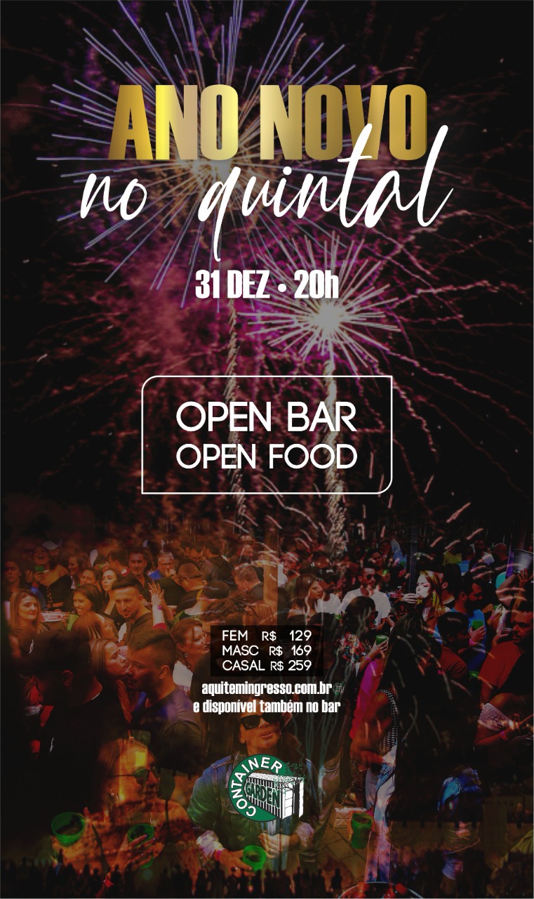 Ano Novo no Quintal !! Aqui Tem Ingressos