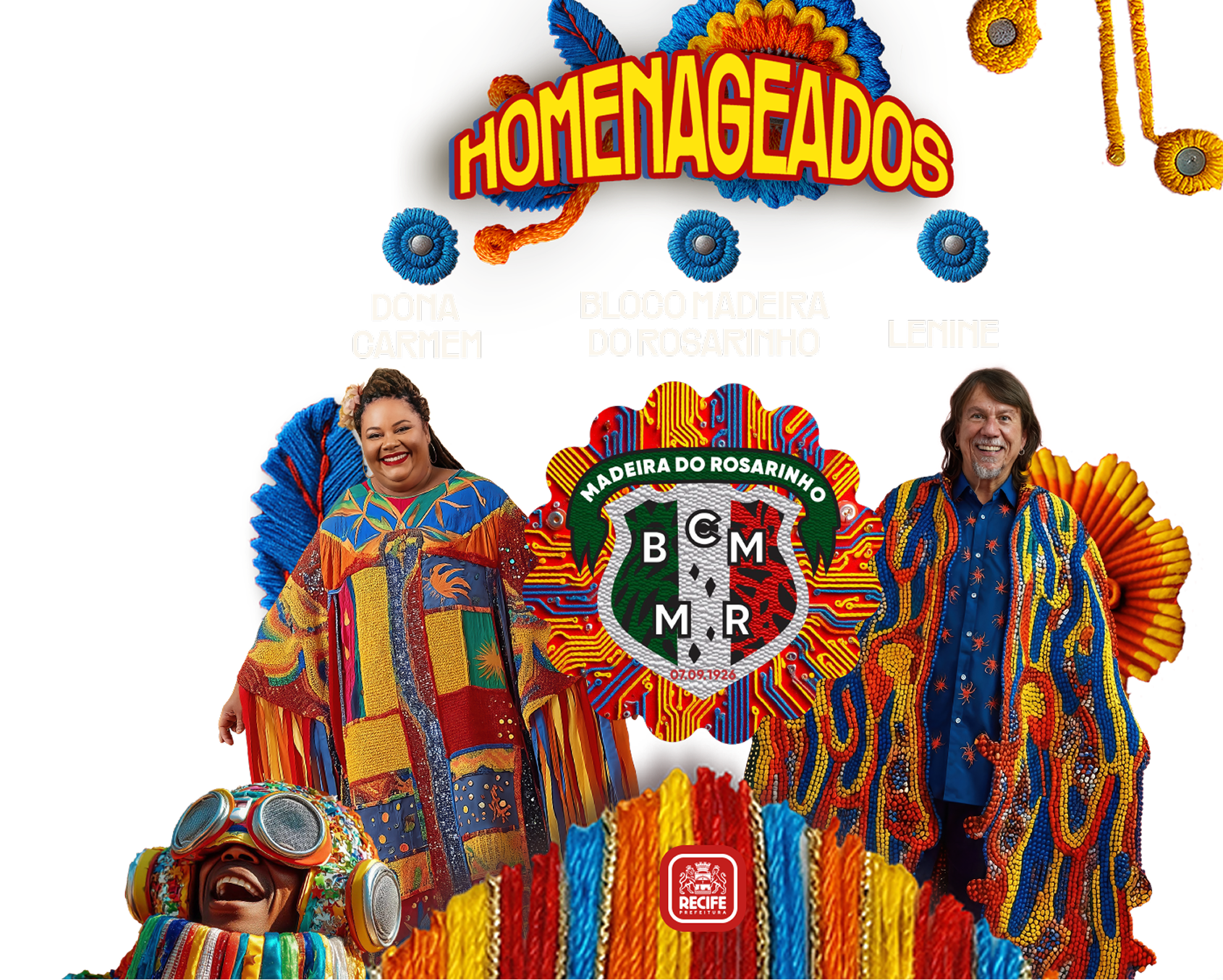 Homenageados