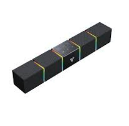 Barra de Sonido Fantech Groove Bar Pro BS163 Black RGB Bluetooth Bateria 