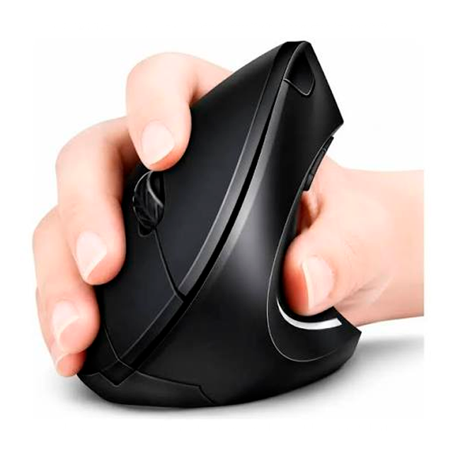 Mouse Genius Inalámbrico Vertical ERGO 8300S Iron/Gray Silent