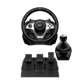 Volante Gamer Genius Speedmaster X1 Pedalera + Palanca PC PS4 Xbox