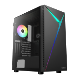 Gabinete Gamdias Argus E4 Elite Black Templado 1x12cm ARGB