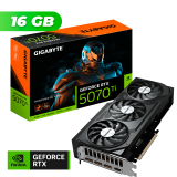 Placa de Video Gigabyte NVIDIA GeForce RTX 5070 TI WINDFORCE OC V2 16Gb GDDR7