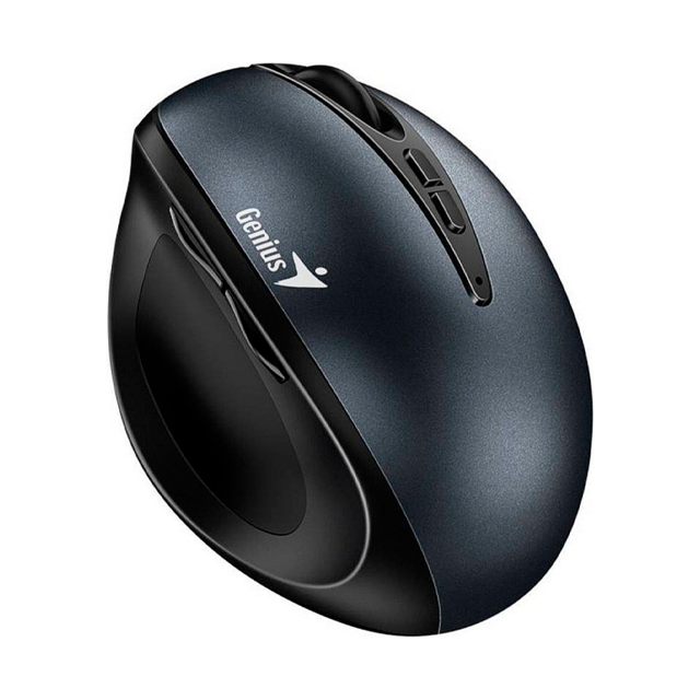 MOUSE GENIUS INALÁMBRICO VERTICAL ERGO 8300S IRON/GRAY SILENT