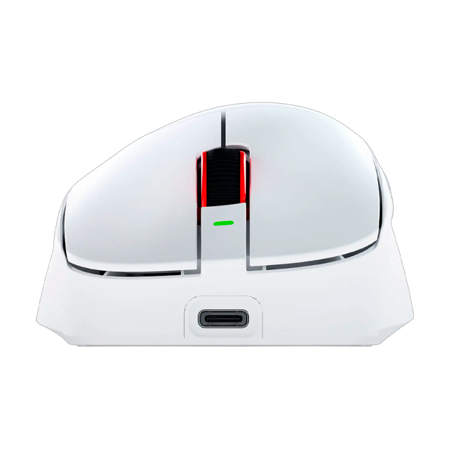 Mouse Fantech Yari Pro WG14P White PAW3950 42000 DPI Wireless + Dock RGB