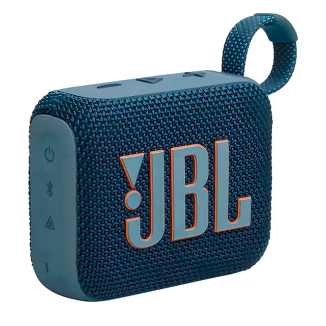 Parlante Portátil JBL Go 4 Bluetooth Azul Inalámbrico Waterproof
