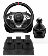 Volante Gamer Genius Speedmaster X1 Pedalera + Palanca PC PS4 Xbox