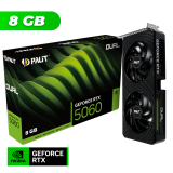 NAVIDAD PLACA DE VIDEO PALIT NVIDIA GEFORCE RTX 5060 DUAL 8GB GDDR7