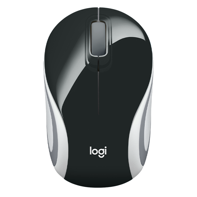 Mouse Logitech M187 Black Wireless Inalámbrico USB