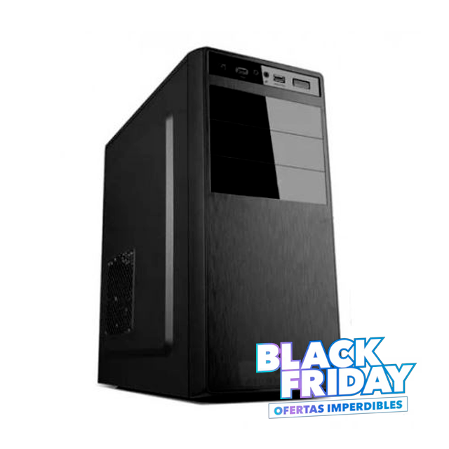 BLACK FRIDAY Gabinete con Fuente 600W Naxido Game Pro 600 7003B USB3