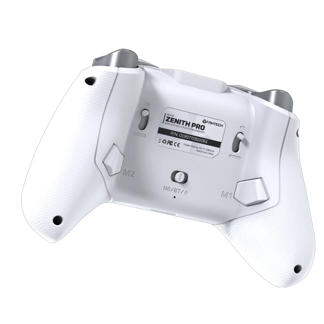 Gamepad Joystick Fantech ZENITH PRO WGP18 White Mecánico 1000Hz Wireless Tri-Modo