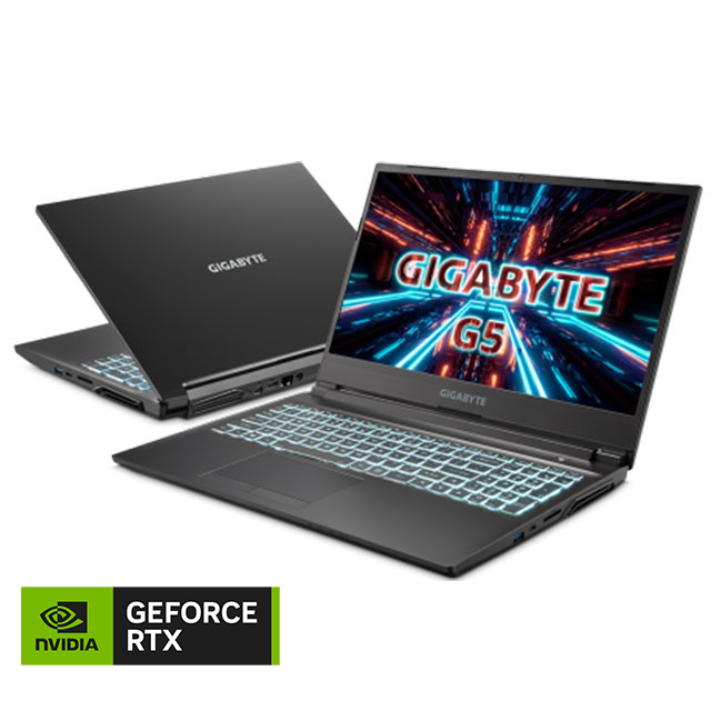 Notebook Gigabyte G5 KD Intel I5 11400H | 16GB Dual Channel | RTX 3060 6Gb | 512Gb NVME | 15.6 FHD 144Hz | KD-52LA123SD