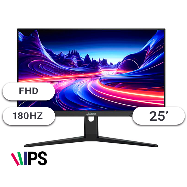 Monitor Gamer Dahua 25 LM25-E231B IPS 180Hz 1Ms HDMI/DP