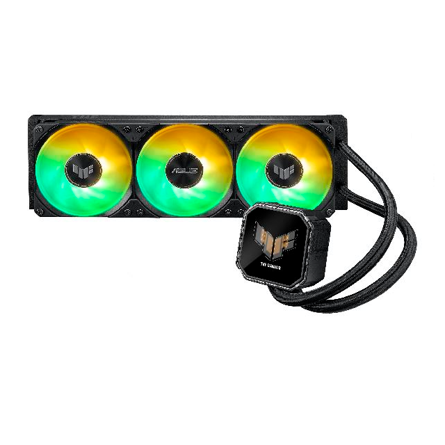 COOLER CPU WATERCOOLER ASUS TUF GAMING LC III 360 ARGB LCD 360MM LGA1200/LGA1700/LGA1851/AM4/AM5