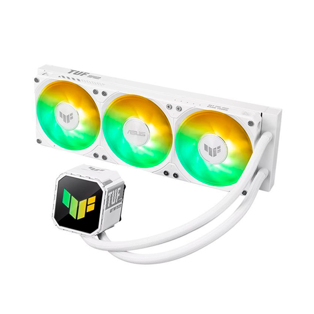Cooler CPU Watercooler ASUS TUF GAMING LC III 360 ARGB LCD White 360mm LGA1200/LGA1700/LGA1851/AM4/AM5