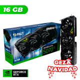 NAVIDAD Placa de Video Palit NVIDIA GeForce RTX 5070 TI GAMING PRO S 16GB GDDR7