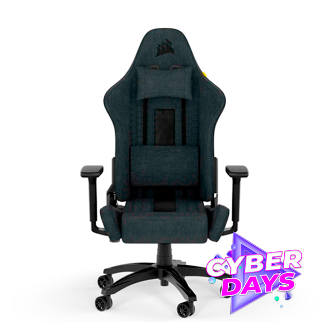 CYBER DAYS Silla Gamer Corsair TC100 Black/Grey