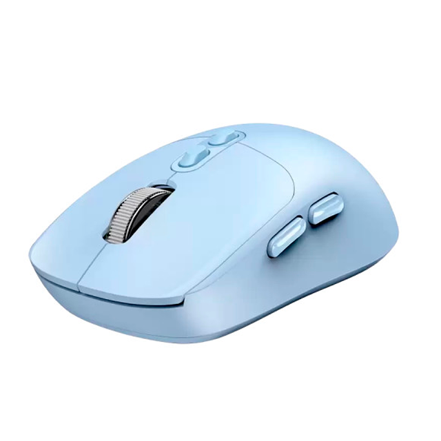 Mouse Genius Inalámbrico NX-8080S White Grey Bluetooth + USB