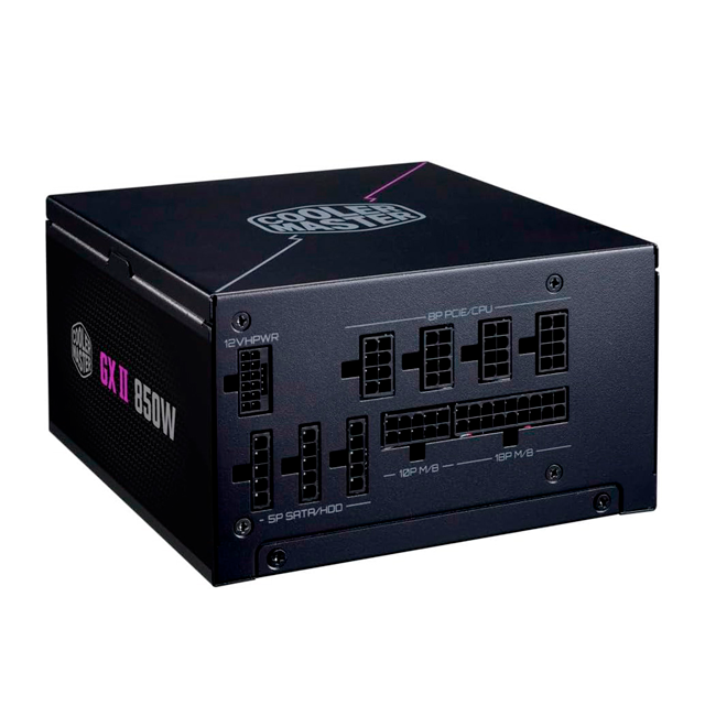 FUENTE COOLER MASTER GX2 850W 80 PLUS GOLD ATX 3.0 PCIE 5.0 FULL MODULAR