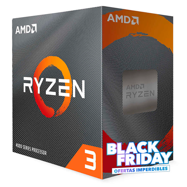 BLACK FRIDAY Micro AMD Ryzen 3 4100 - 4 Núcleos / 8 Threads + Cooler AM4