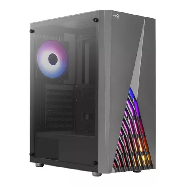 Gabinete Aerocool Delta Templado 1x12cm RGB