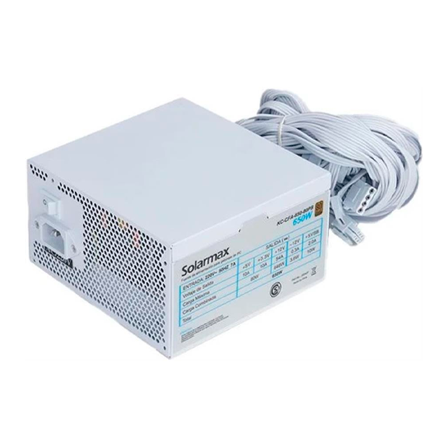 Fuente Solarmax KC-CFA-750 750w White 80 Plus Bronze
