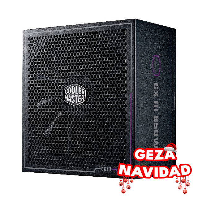 NAVIDAD Fuente Cooler Master GX2 850W 80 Plus Gold ATX 3.0 PCIe 5.0 Full Modular