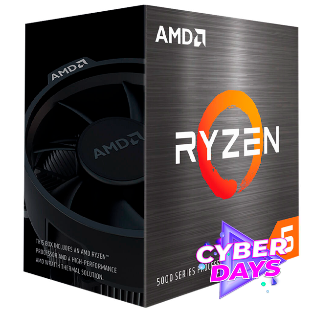 CYBER DAYS Micro AMD Ryzen 5 5600X - 6 Núcleos / 12 Threads 4.6Ghz AM4
