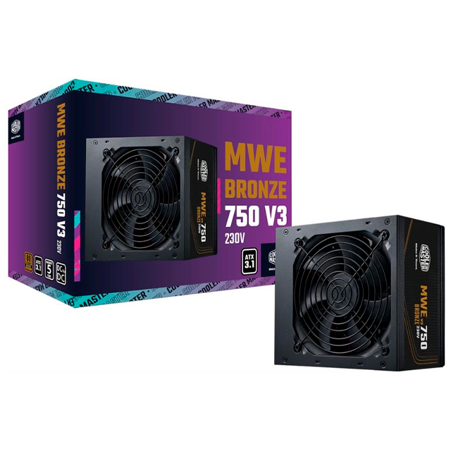Fuente Cooler Master MWE V3 750W 80 Plus Gold Full Modular ATX 3.1