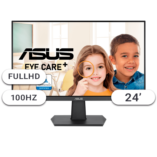 Monitor ASUS VA24EHF-J 24 IPS 100Hz HDMI Sin Bordes