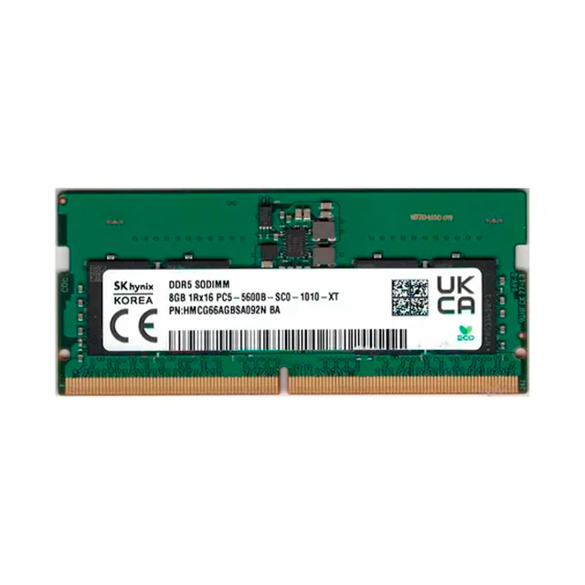 Memoria RAM Hynix 8GB DDR5 SODIMM 5600Mhz OEM NOTEBOOK