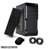 MES GAMER Gabinete KIT ATX C/Fuente 500W (Teclado. Mouse y Parlantes)