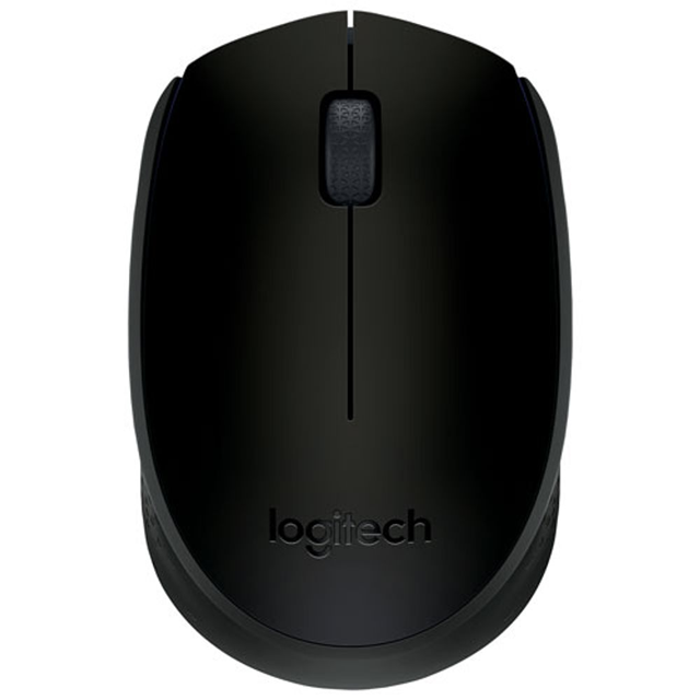 Mouse Logitech M170 Black Wireless Inalámbrico USB